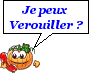 je peus verrouiller